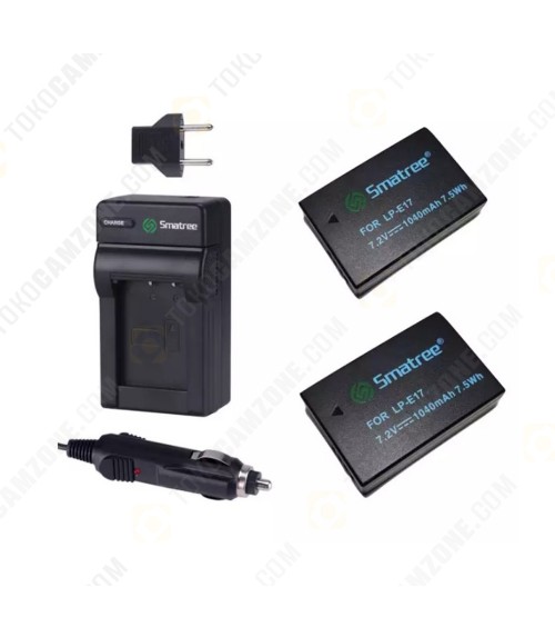 Battery Smatree Canon LP-E17 Kit